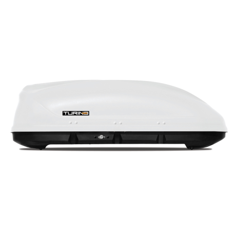 Бокс-багажник на крышу аэродинамический White "Turino Compact" купить недорого с доставкой в Калуга